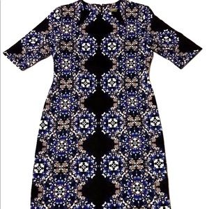 Versona Taylor sheath dress stretch floral